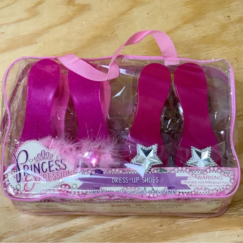 Princess Expressions Dress-Up Heels Set | 4 Pairs | NEW SEALED